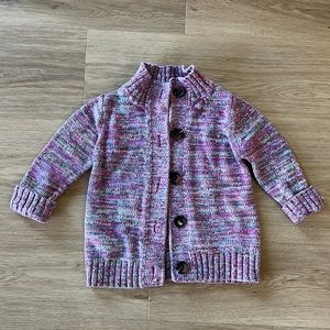 Old Navy Toddler Button Up Cardigan Sweater Pink